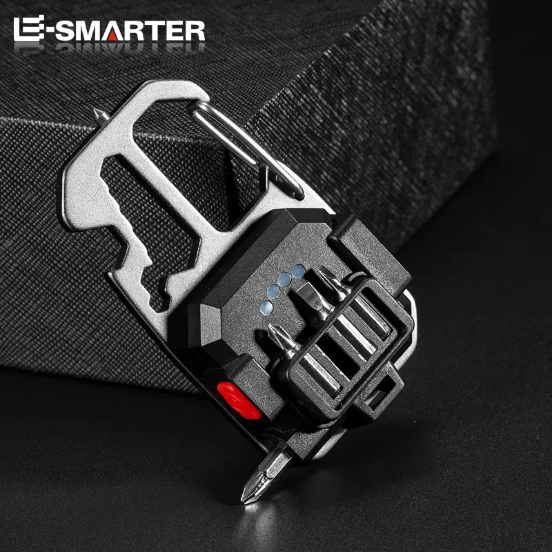 USB Multifunction Flashlight Keychain 