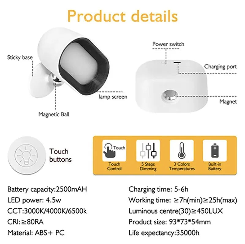 USB Rotatable Lamp